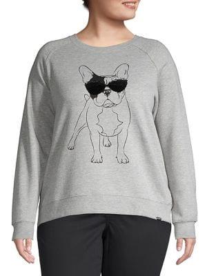 Marc New York Performance Plus Long-sleeve Printed Sweater