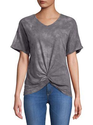 C & C California Knotted Front-tie Tops