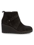 Eileen Fisher Tinker Leather Wedge Booties