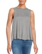 1 State Quilted Split-back Tank Top