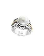 Effy 11mm Freshwater Pearl And Sterling Silver Ring