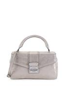 Karl Lagerfeld Paris Ali Metallic Satchel