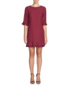 Cece Kate Ruffled Shift Dress