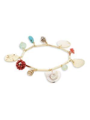 Design Lab Shell Charm Bracelet