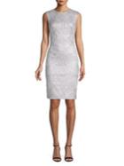 Tadashi Shoji Sequin-embellished Sheath Dress