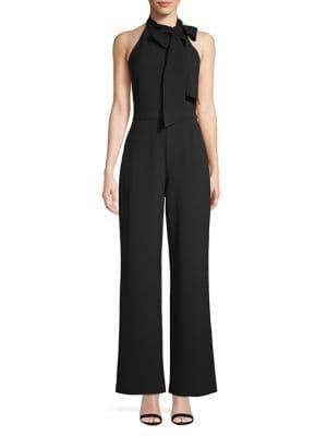 Vince Camuto Bow Halterneck Jumpsuit