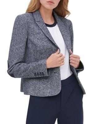 Tommy Hilfiger Marled Button-front Jacket