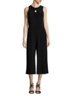 Gabby Skye Ruched Keyhole Jumpsuit