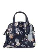 Kate Spade New York Small Floral Leather Satchel
