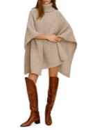 Mango Knit Wool-blend Poncho