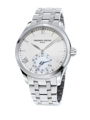 Frederique Constant Horological Swiss-quartz Stainless Steel Smart Watch