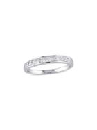 Sonatina 14k White Gold And Princess-cut Diamond Anniversary Ring
