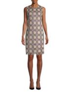 Calvin Klein Diamond Lace Sheath Dress