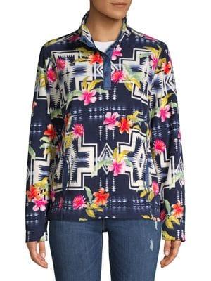 Tommy Bahama Aloha Harding Floral-print Top