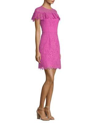 Trina Turk California Dreaming Copper Lace Mini Dress