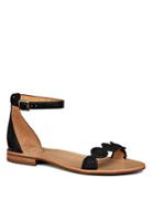 Jack Rogers Daphne Ankle Buckle Leather Sandals