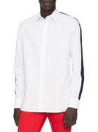 Calvin Klein Long-sleeve Contrast Button-down Shirt