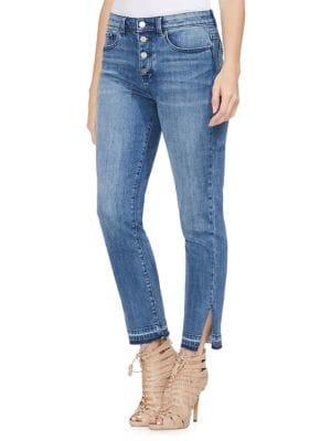 Vince Camuto Sapphire Sheen Boyfriend-fit Jeans