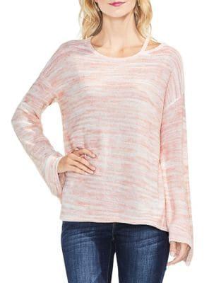 Vince Camuto Space Dye Long-sleeve Top