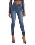 Lala Anthony High-rise Skinny Jeans