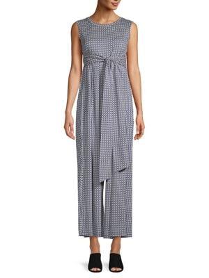 Weekend Max Mara Floral-print Cotton Jumpsuit