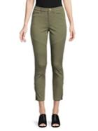 Highline Collective Skinny Stretch Twill Ankle Zip Pants