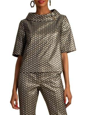 Trina Turk Eastern Luxe Saya Top