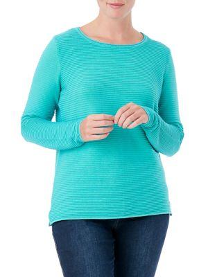 Olsen Washed Ottoman Sweater