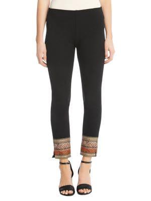 Karen Kane Ribbon-border Piper Pants