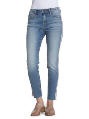 Driftwood Jackie Striped Skinny Jeans