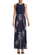 Vince Camuto Floral Wide Leg Jumpuit