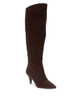 Lord & Taylor Erica Suede Knee-high Boots