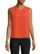 Calvin Klein Bubble Woven Sleeveless Top