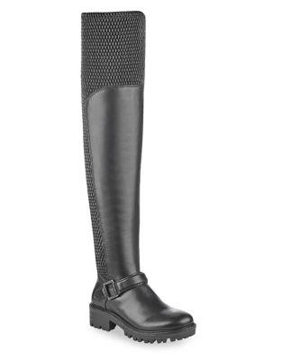 Kendall + Kylie Textured Over-the-knee Boots