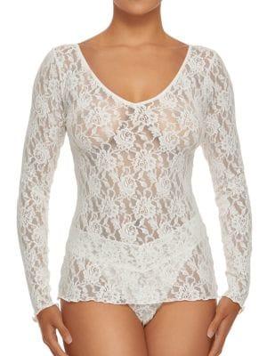 Hanky Panky Signature Lace Reversible Long-sleeve Top