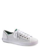 Keds Kickstart Lace-up Perforated Leather Sneakers
