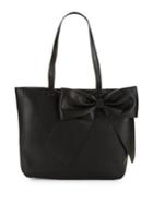 Karl Lagerfeld Paris Canelle Faux-leather Bow Tote
