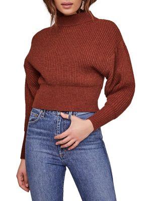 Astr The Label Regis Ribbed Sweater