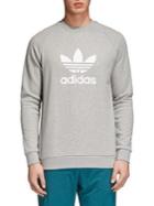 Adidas Trefoil Warm-up Crew Cotton Sweatshirt