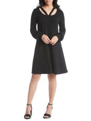 Karen Kane Cut-out Sweater Dress