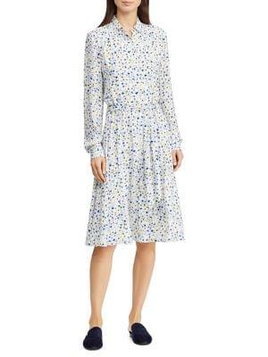 Lauren Ralph Lauren Printed Fit-&-flare Shirtdress