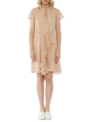 Walter Baker Arthur Swiss Dot Dress