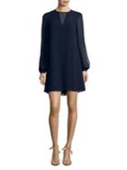 Vince Camuto Split Sleeve A-line Dress