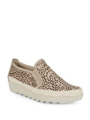 The Flexx Call Me Leather Platform Sneakers