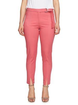 Chaus Graceful Blooms Front Seam Pants