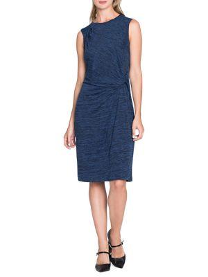Nic+zoe Gathered Sheath Dress