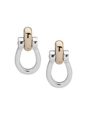 Lauren Ralph Lauren Two-tone Link Earrings