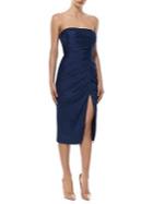 Misha Collection Tina Ruched Strapless Dress