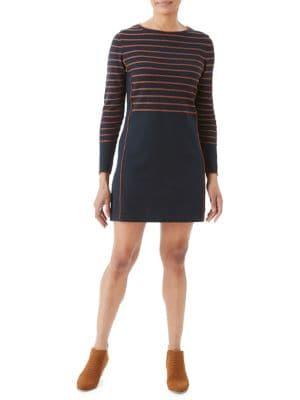 Olsen Nordic Mood Striped Knit Dress