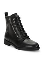 Marc Jacobs Montague Leather Lace-up Ankle Boots